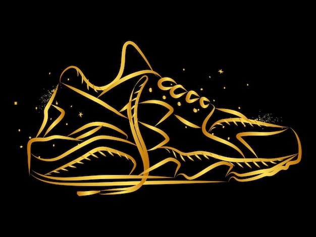 diseño vectorial de zapatos