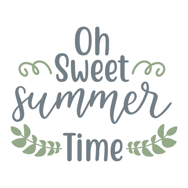 Diseño de verano y acampada Svg