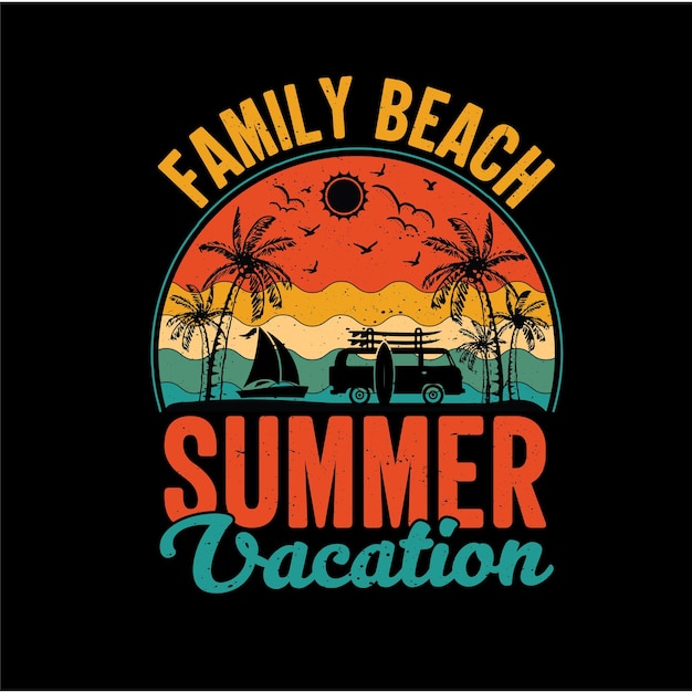 Diseño de verano svg