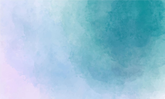 Diseño verde de fondo de acuarela