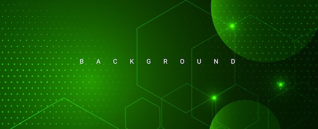 Diseño verde geométrico abstracto fondo gráfico moderno dinámico