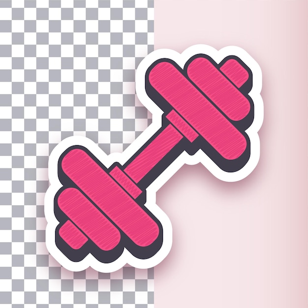 Diseño versátil de pálpetas rojas vectoriales o iconos de entrenamiento con fondo personalizable