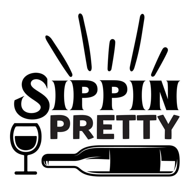 diseño de vino svg