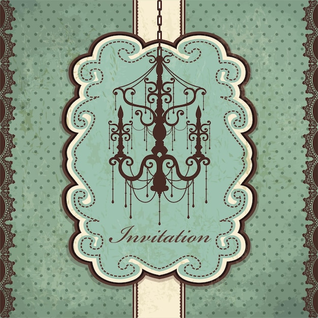 Diseño vintage de fondo vectorial