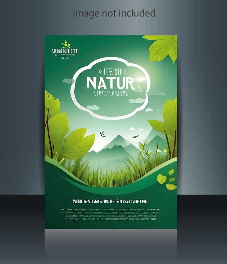 Diseño del volante de la naturaleza