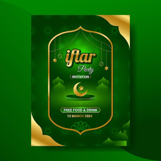 Diseño de volantes de Ramadan Kareem