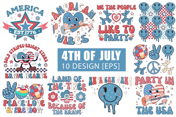 Diseños del 4 de julio