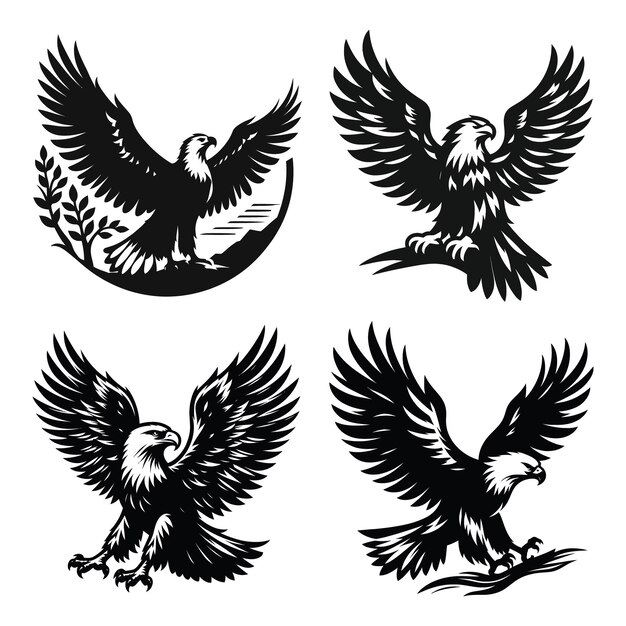 Diseños de águilas majestuosas