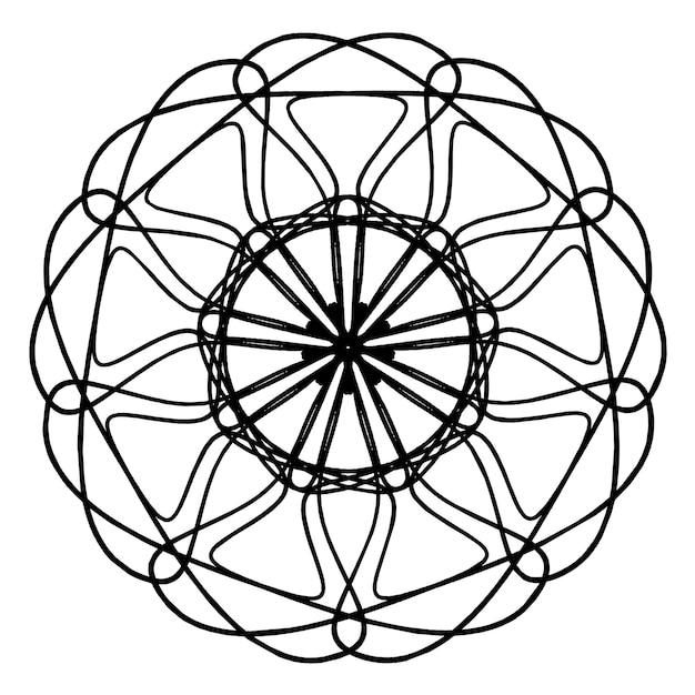 Diseños artísticos de mandala