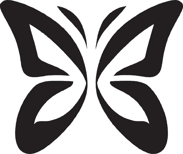 Diseños artísticos de plantillas de logotipos de mariposas