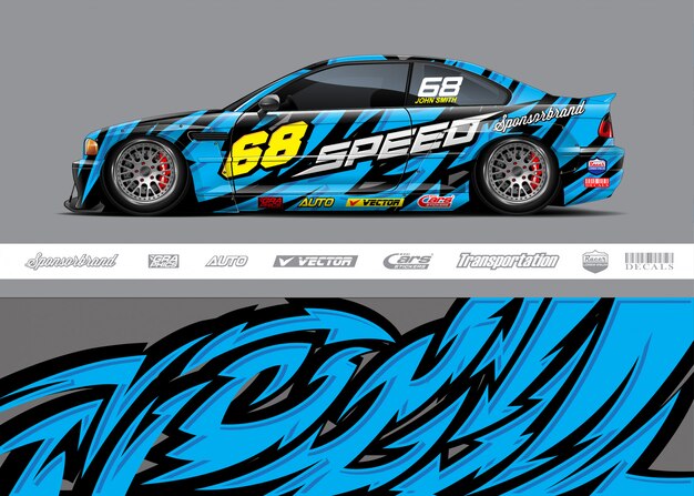Diseños de autos de carrera