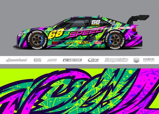 Diseños de autos de carrera