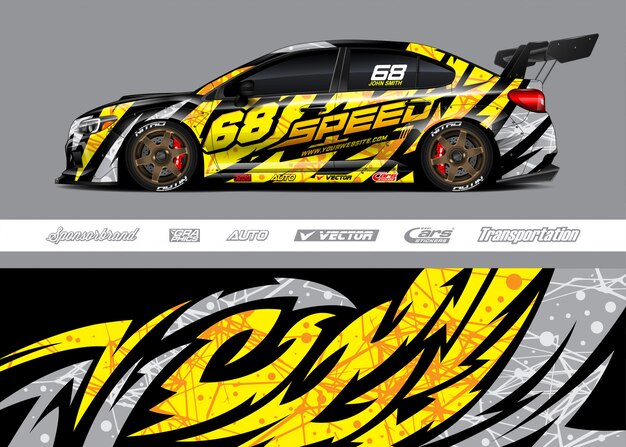 Diseños de autos de carrera