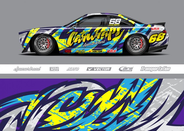Diseños de autos de carrera