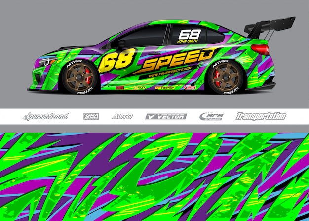 Diseños de autos de carrera
