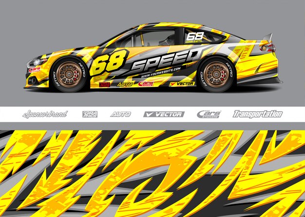 Diseños de autos de carrera