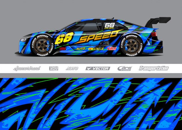 Diseños de autos de carrera