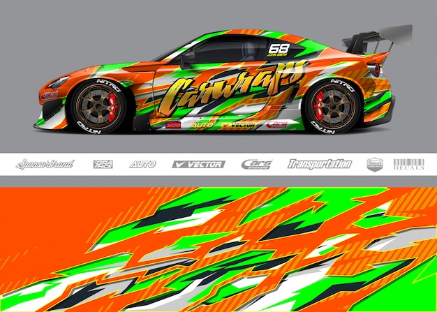 Diseños de autos de carrera