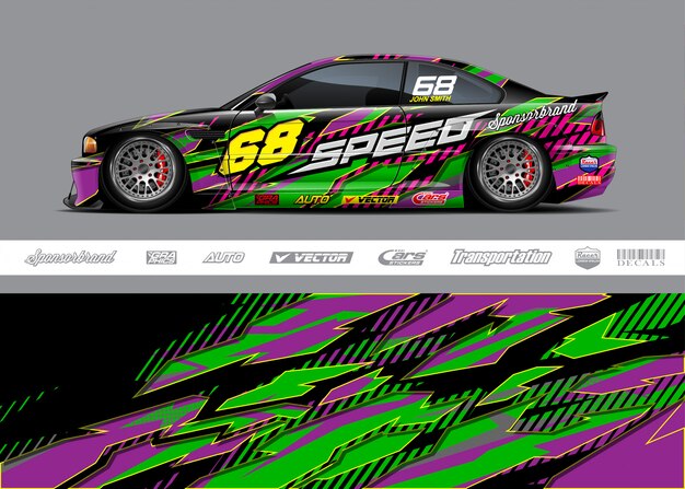 Diseños de autos de carrera
