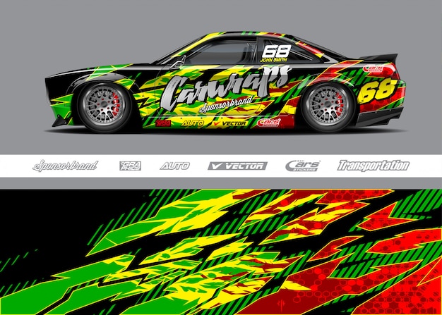 Diseños de autos de carrera