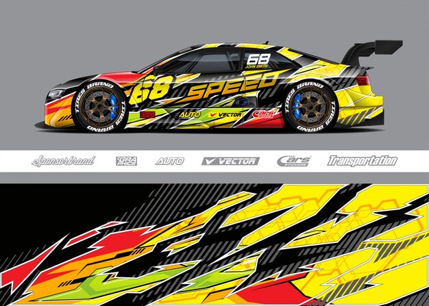 Diseños de autos de carrera