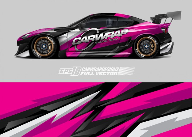 Diseños de calcomanías para rotulación de automóviles