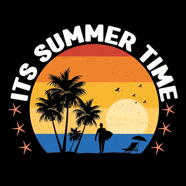 Diseños de camiseta de playa de veranoDiseño de camiseta de verano Vector verano Playa larga de California