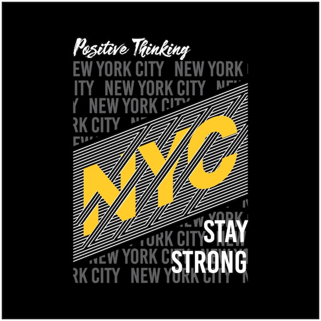 Diseños de camisetas y afiches que dicen nyc stay strong