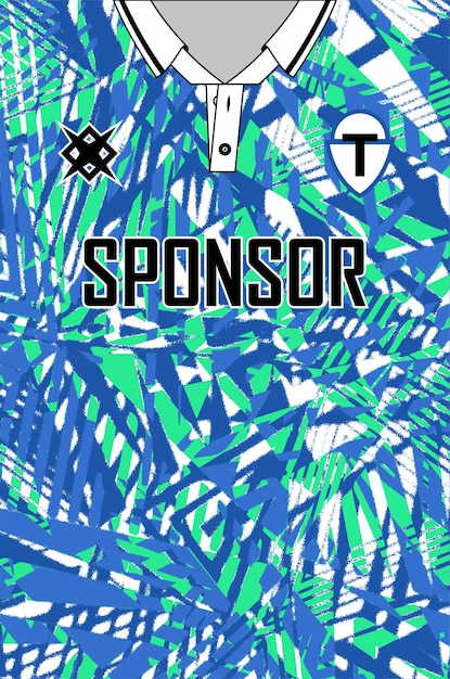 Diseños de camisetas de fútbol de fantasía listos para la sublimación