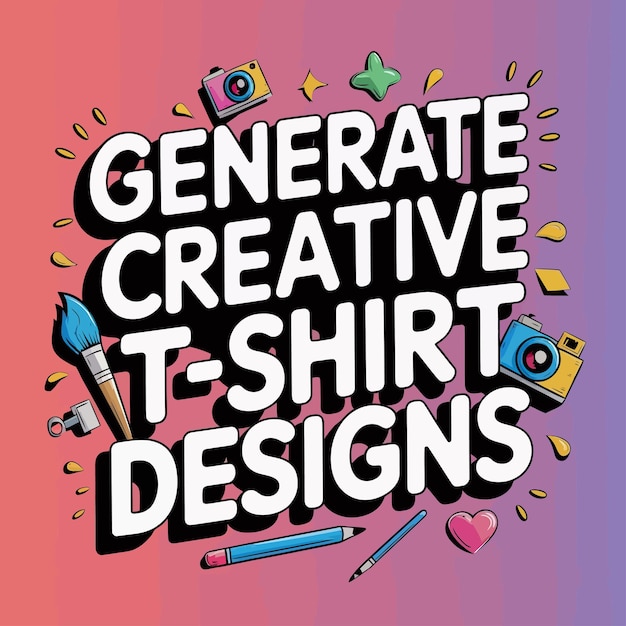 Diseños creativos de camisetas