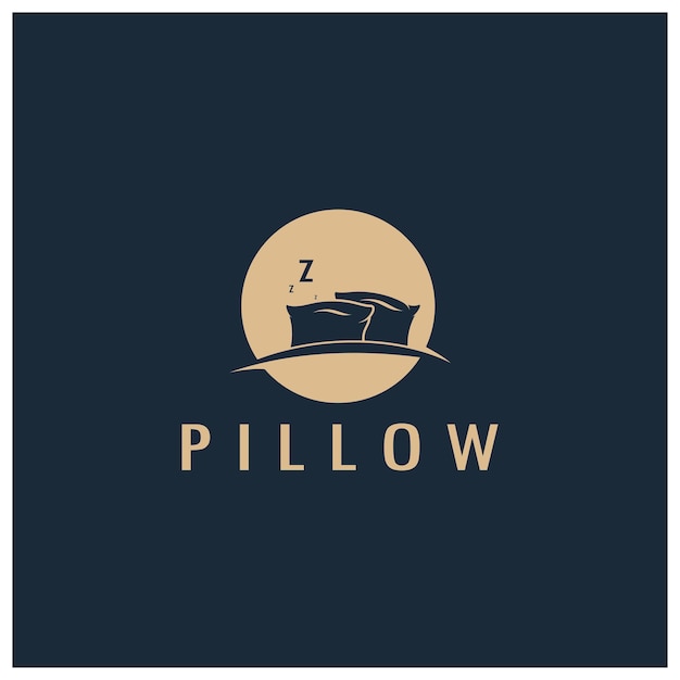 Diseños creativos de logotipos para almohadas mantas sábanas y camas dormir zzz reloj luna y estrellas