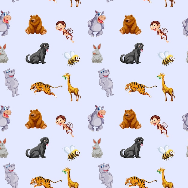 Diseños creativos de patrones de animales perfectos para decoración de artesanía y proyectos de arte digital
