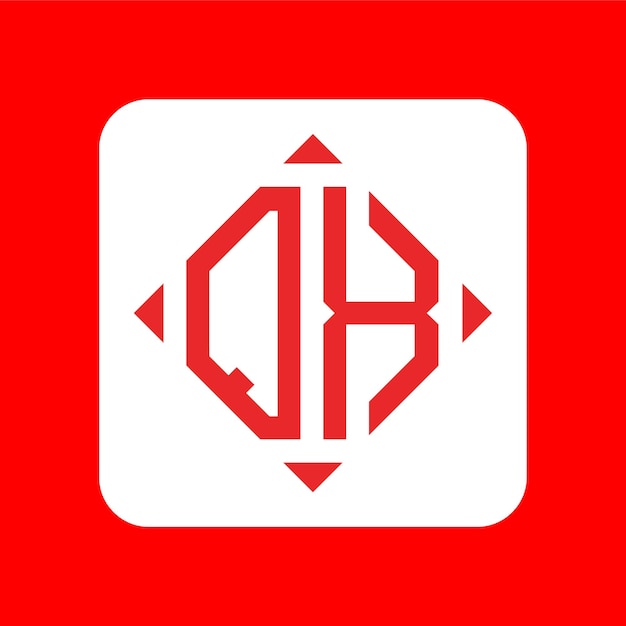 Diseños creativos y sencillos de logotipos de monograma inicial QX