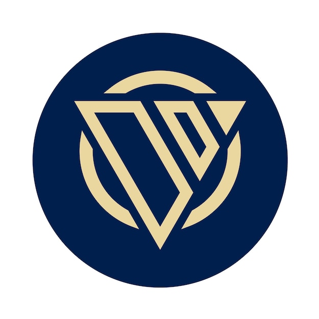 Diseños creativos simples iniciales del logotipo del monograma DO