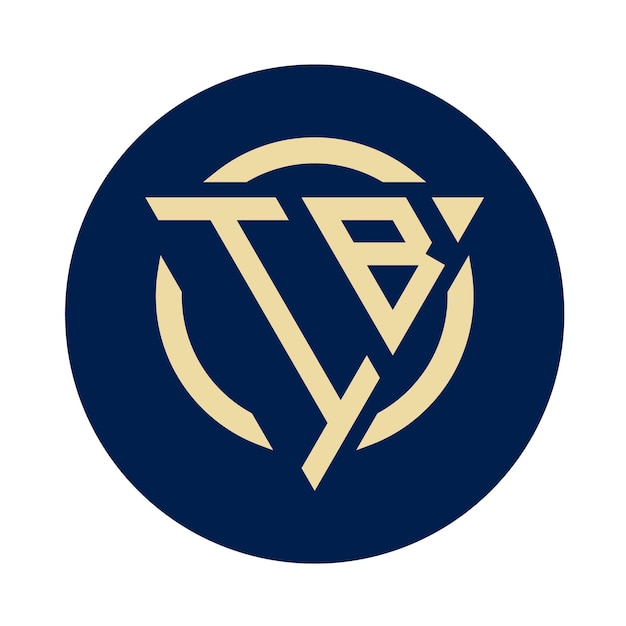 Diseños creativos simples de monogramas iniciales del logotipo IB