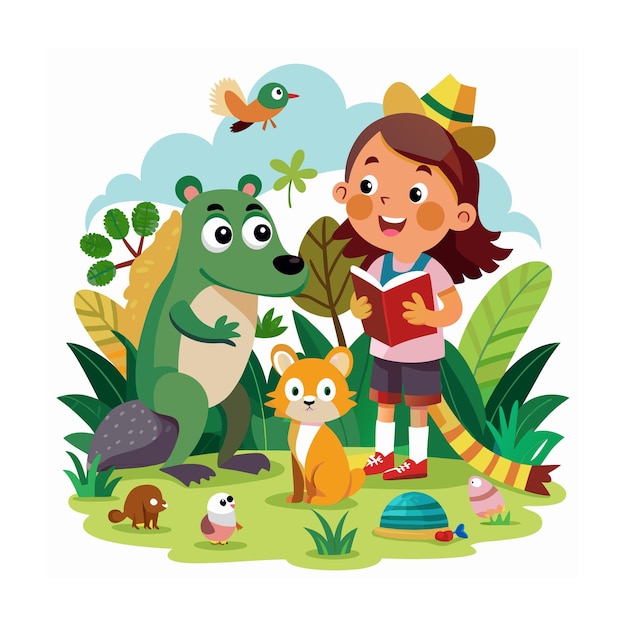 Diseños dibujados a mano al estilo de dibujos animados