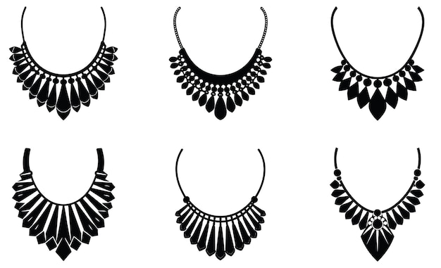 Diseños elegantes de collares
