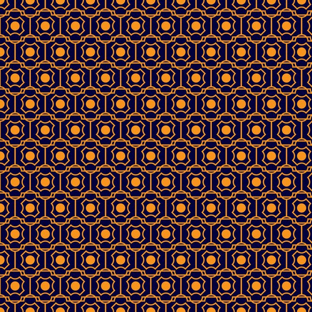 Diseños elegantes y hermosos de batik y una combinación de formas con curvas distintivas