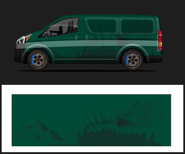 Diseños de envoltura de automóviles para automóviles de carreras
