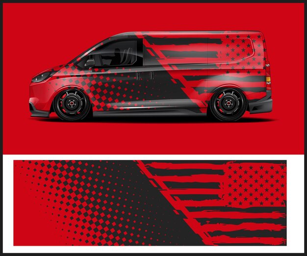 Diseños de envoltura de coches de carreras para su vehículo