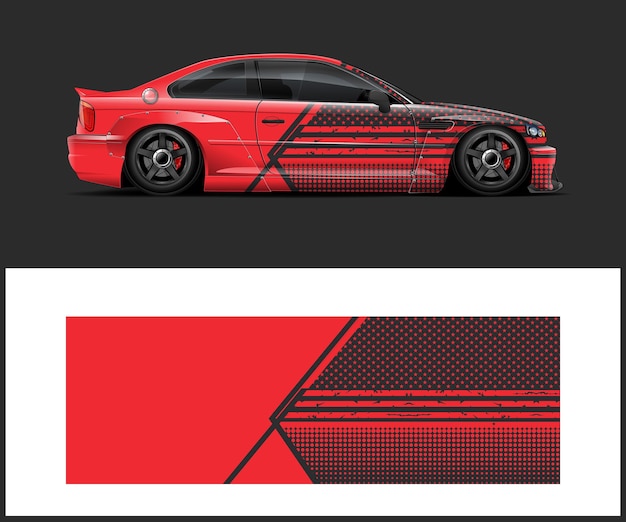 Diseños de envoltura de coches de carreras para su vehículo