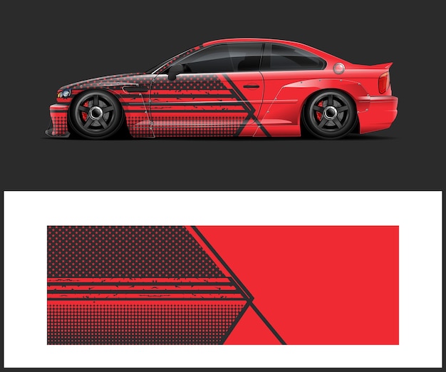 Diseños de envoltura de coches de carreras para su vehículo