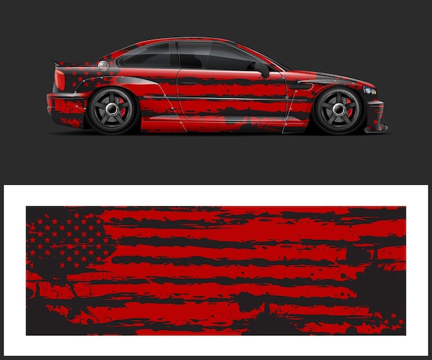 Diseños de envoltura de coches de carreras para sus vehículos