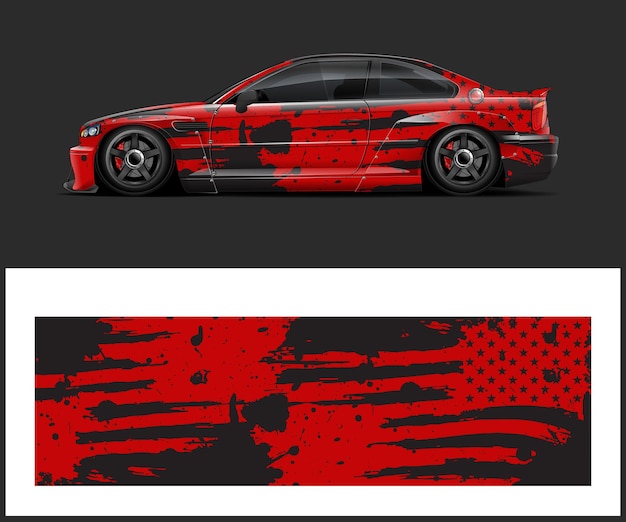 Diseños de envoltura de coches de carreras para sus vehículos