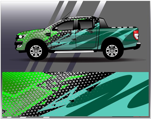 Diseños de fondo de carreras de rayas abstractas gráficas para aventuras de carreras de rally de vehículos y carreras de autos