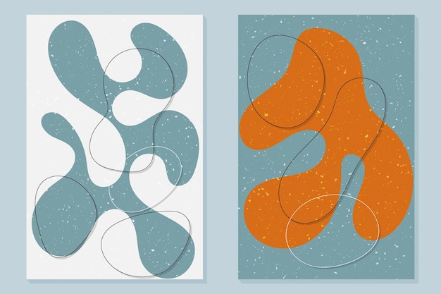Diseños y formas abstractas Diseño contemporáneo Arte moderno
