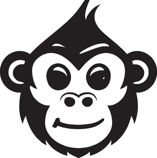 Diseños de íconos energéticos de Jungle Joy para logotipos de monos