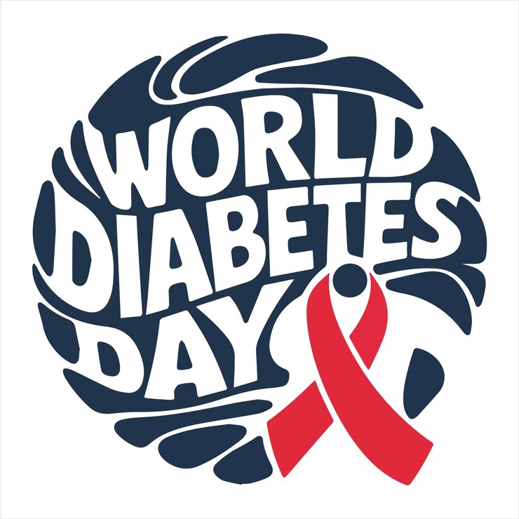 Diseños inspiradores para el Día Mundial de la Diabetes en formato vectorial