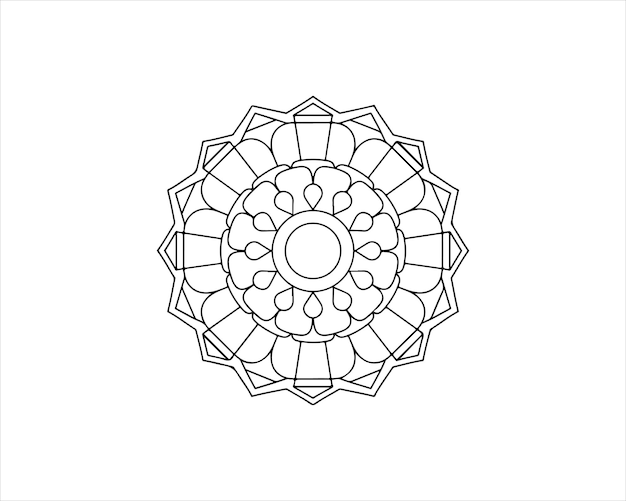 Diseños intrincados de mandalas vectoriales para proyectos creativos
