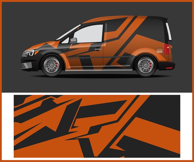 diseños de kit de fondo de carreras de rayas para vehículos aventura de rally de autos de carrera